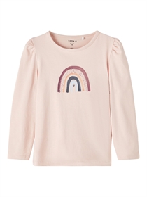 NAME IT Trinny Regnbue Bluse Rose Smoke